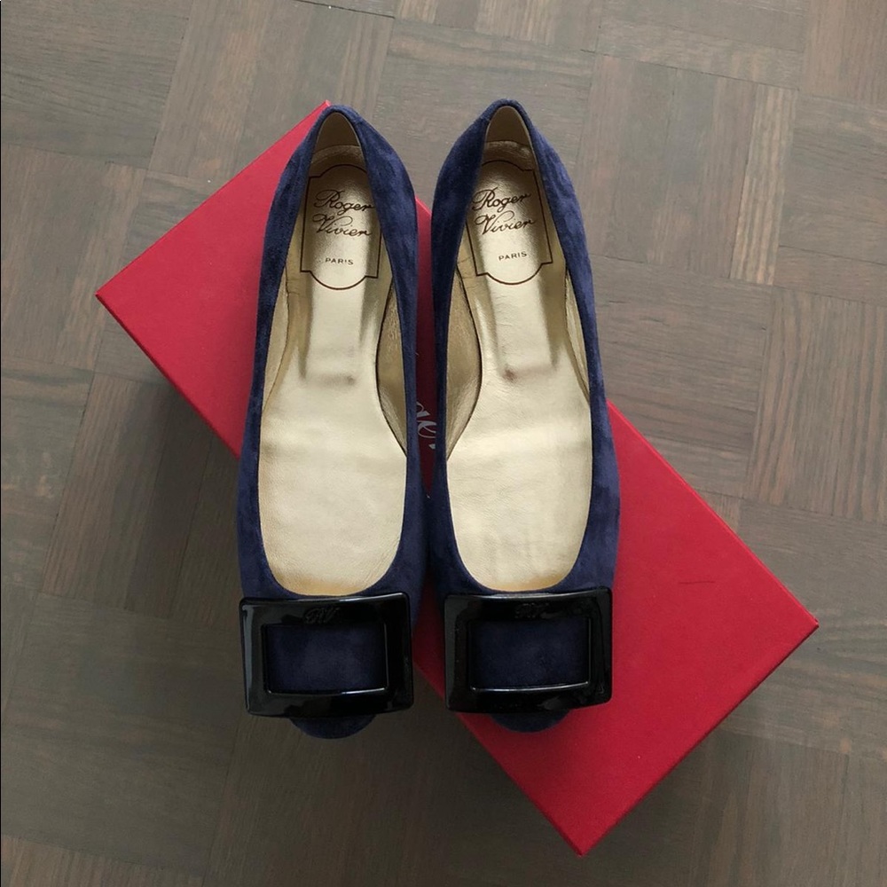Suede flats